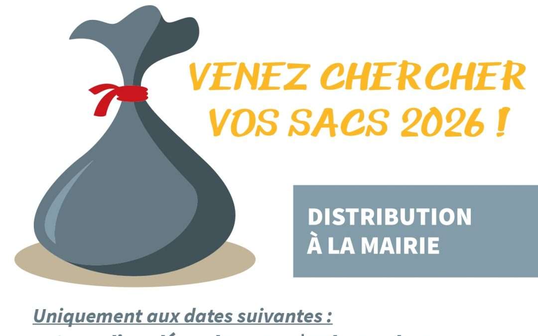 DISTRIBUTION SACS POUBELLE