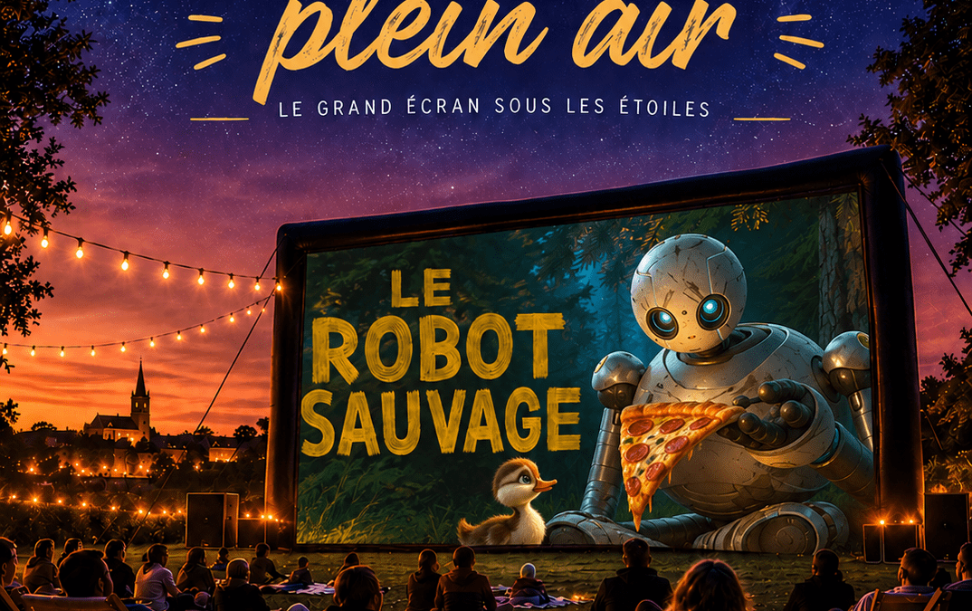 Cinéma de plein air samedi 5 septembre 19h