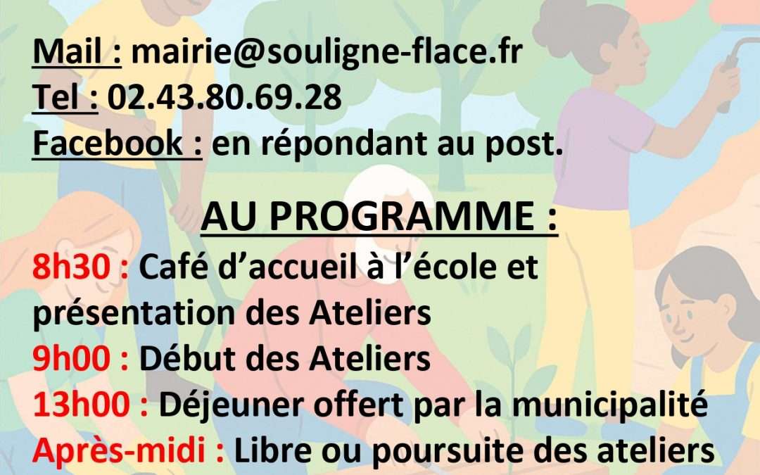 JOURNEE CITOYENNE samedi 26 septembre
