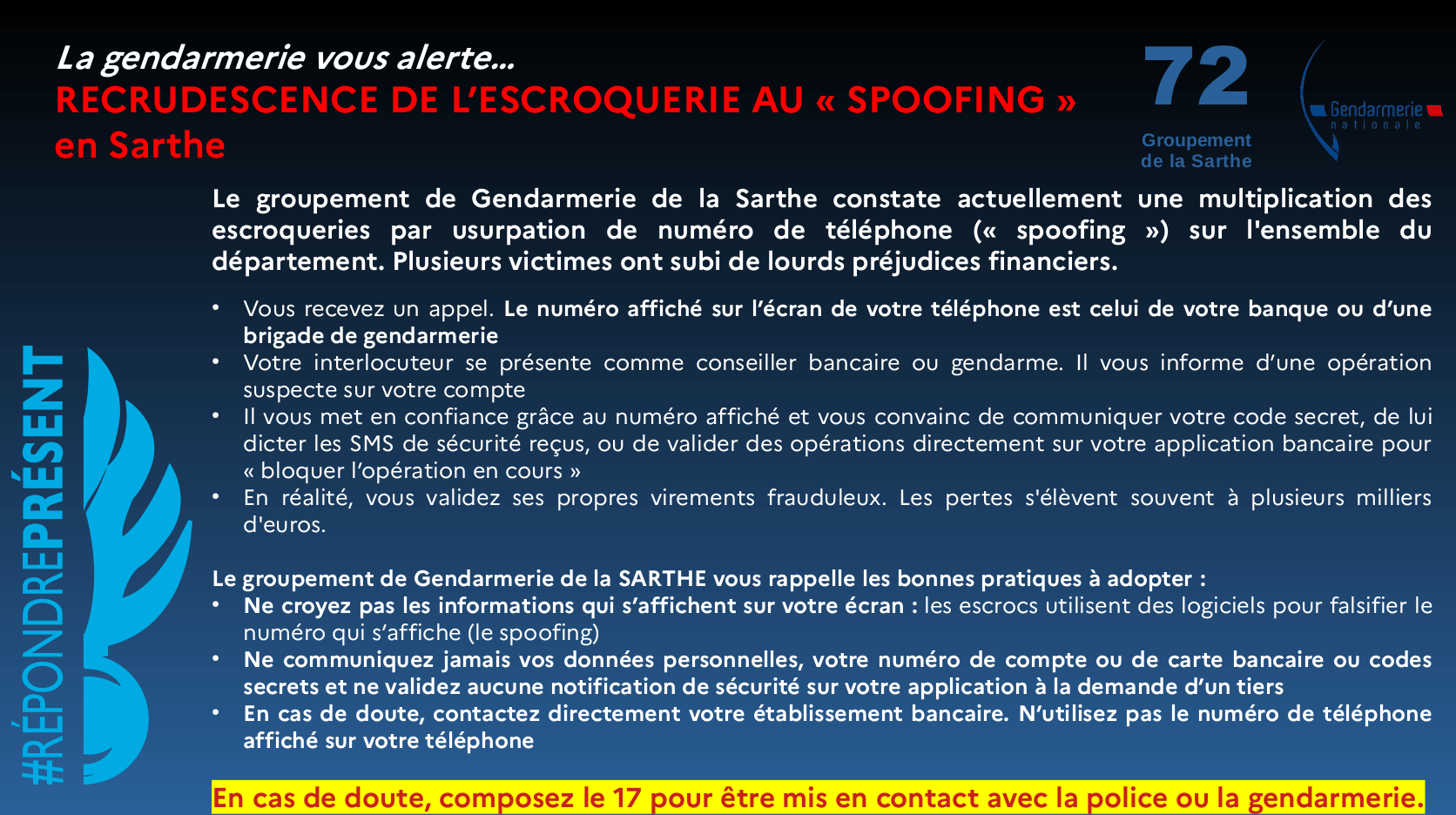 alerte gendarmerie